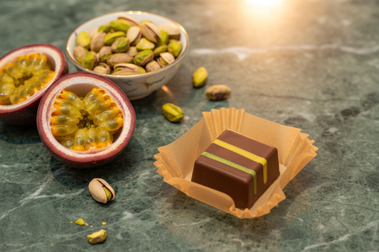 Pistachio & Passion Fruit Chocolate