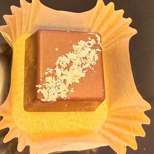 toasted coconut mousse