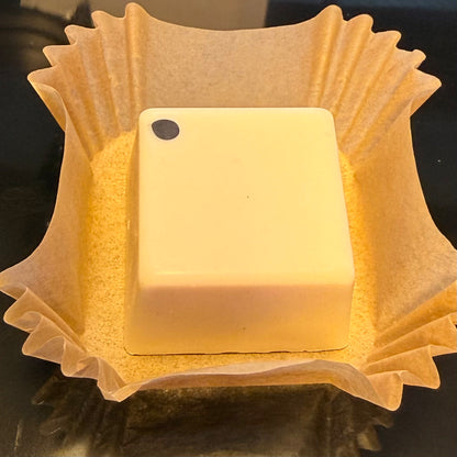 White chocolate passion fruit